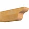 Ekena Millwork Carmel Rough Sawn Rafter Tail, Western Red Cedar, 4"W x 6"H x 18"L RFT04X06X18CAR00RWR - alternate 1